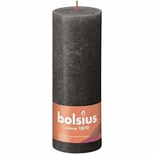 BOLSIUS RUSTIEK STOMPKAARS 190/68 - STORMY GREY ()